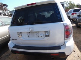 2008 Honda Pilot EX-L White 3.5L AT 4WD #A22556